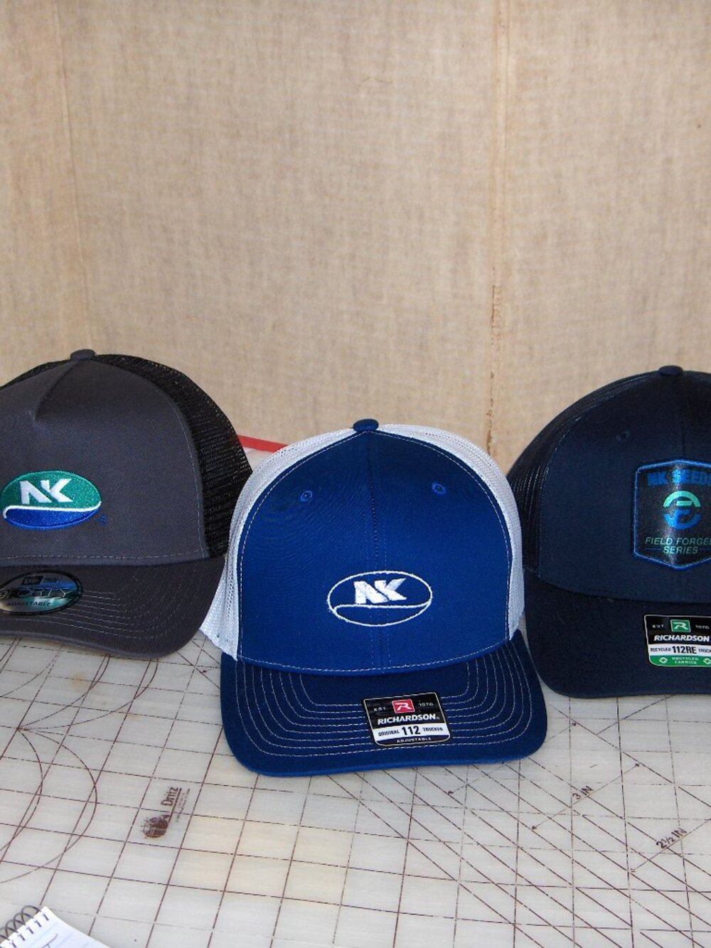 Northrup King Caps, Size Adjustable, Lot of 3, NWT